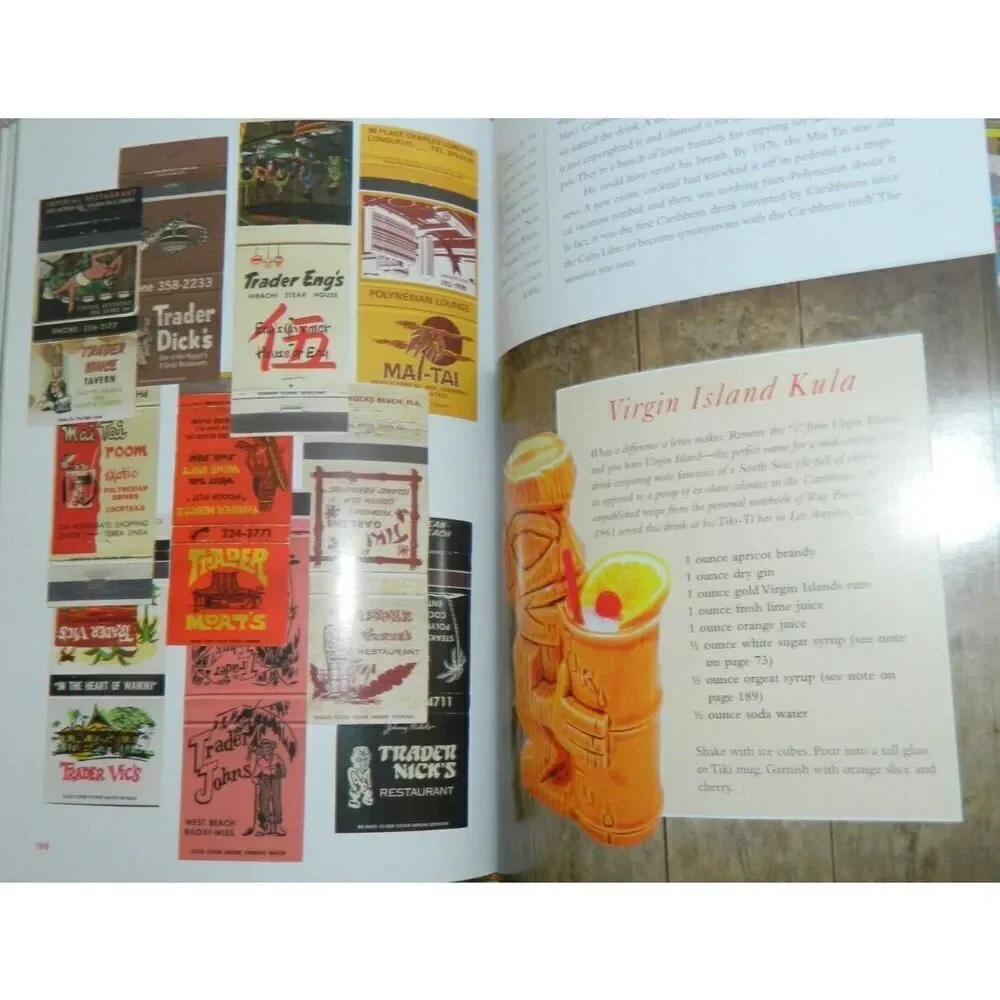 Beachbum Berry's Potions of the‎ Caribbean Book by Jeff Berry Vintage Hardcover